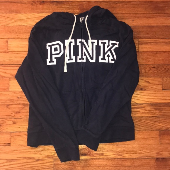PINK Victoria's Secret Sweaters - Dark blue,Size Large, perfect condition